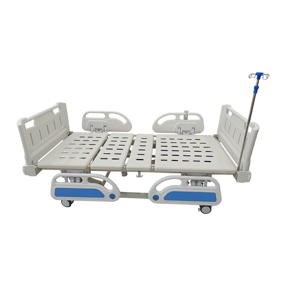 Three-function electric hospital bed, product view 1