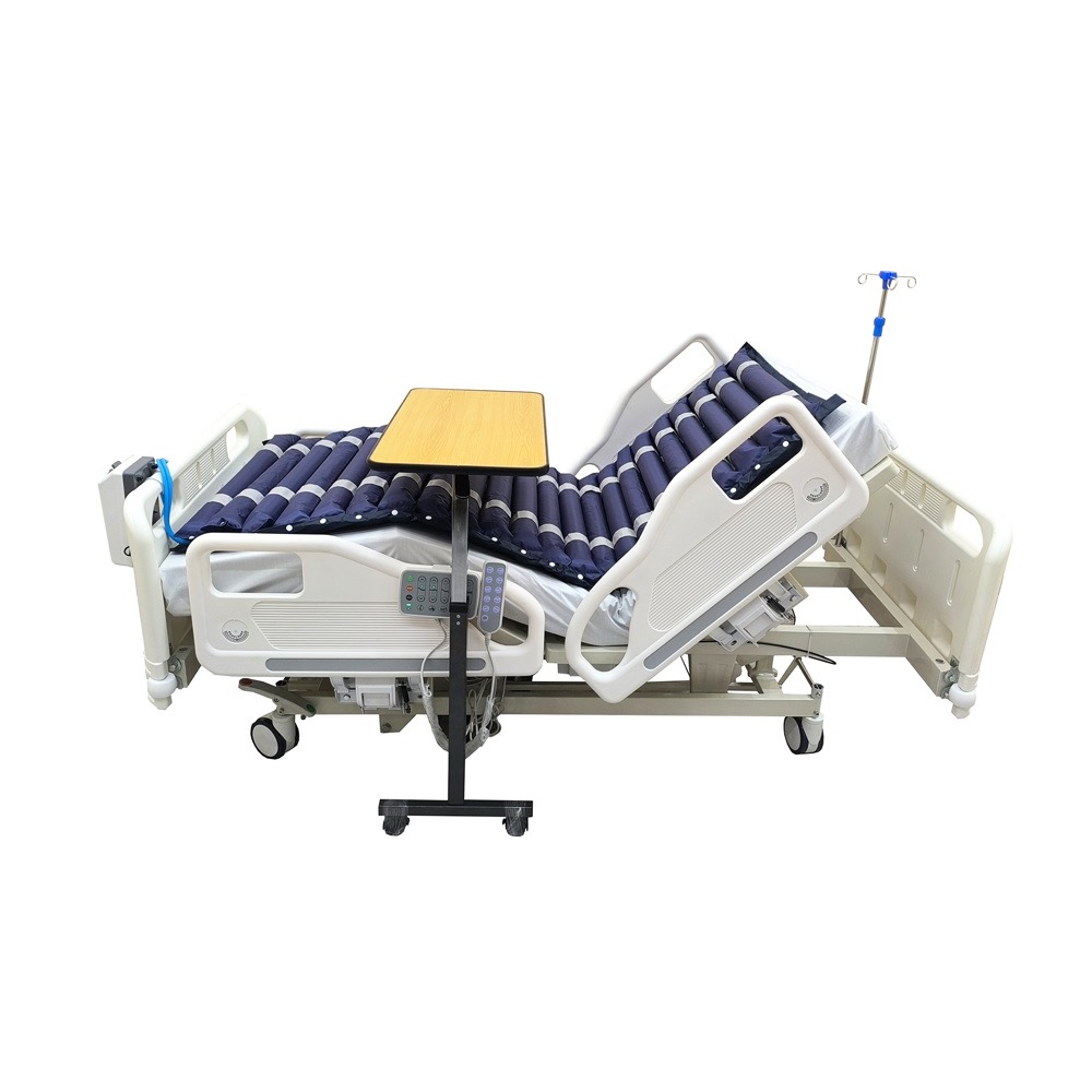 Five-function electric hospital bed, product view 1